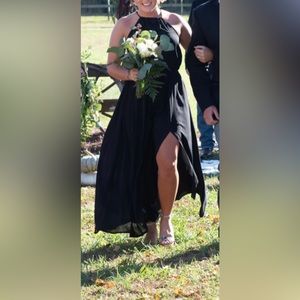 Black Bridesmaids Dress